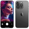 Nakładka na obiektyw 3MK Lens Pro Full Cover dla Apple iPhone 15 Pro/15 Pro Max Przezroczysty Cechy dodatkowe Łatwy montaż