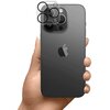 Nakładka na obiektyw 3MK Lens Pro Full Cover dla Apple iPhone 15 Pro/15 Pro Max Przezroczysty Cechy dodatkowe Twardość 7H