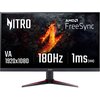 Monitor ACER Nitro VG240YS3BMIIPX 23.8" 1920x1080px 180Hz 1 ms