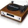 Gramofon LENCO MC-160WD Drewno, Napęd paskowy, BT, Kolumny głośnikowe w zestawie, Prędkość odtw. 33 1/3,45,78 obr./min Napęd Paskowy