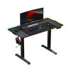 Biurko HUZARO Hero 8.2 RGB Czarny Ulica i numer budynku Wagrowska 2