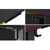 Biurko HUZARO Hero 8.2 RGB Czarny Kod pocztowy 61-369