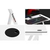 Biurko gamingowe HUZARO Hero 1.4 Biały Podstawa na monitor Nie