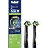 Oryginalna końcówka szczoteczki ORAL-B Pro CrossAction CleanMaximiser EB50BRB-2 (2 szt.) (Włókna w kształcie litery X usuwają więcej płytki)