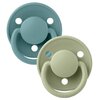 Smoczek BIBS De Lux 150226 0-36 m Wielokolorowy (2 sztuki)
