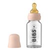 Butelka BIBS Baby Glass Bottle Blush 110 ml Jasnoróżowy