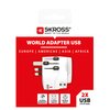 Adapter podróżny SKROSS PRO Light 1.302470 2xUSB Kolor Biały