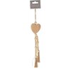Zawieszka CHRISTMAS DECORATION Serce Boho Eco Natura