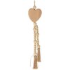 Zawieszka CHRISTMAS DECORATION Serce Boho Eco Natura Gwarancja 24 miesiące