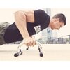 Uchwyty do pompek GORILLA SPORTS Push Up 2804 Kolor Srebrno-czarny