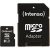 Karta pamięci INTENSO micro SDHC 8GB Class 4 Klasa prędkości Klasa 4