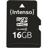 Karta pamięci INTENSO microSDHC 16GB Class 4