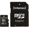 Karta pamięci INTENSO microSDHC UHS-I 32GB Premium Klasa prędkości Klasa 10