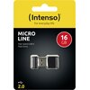 Pendrive INTENSO Micro Line 16GB Maksymalna prędkość zapisu [MB/s] 6.5