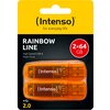 Pendrive INTENSO Rainbow Line 2 x 64GB Interfejs USB 2.0