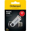 Pendrive INTENSO Basic Line 64GB Interfejs USB 2.0