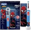 Szczoteczka rotacyjna ORAL-B Kids Pro Spiderman + Etui Tryb pracy Codzienne czyszczenie