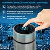 Termos EXTRALINK Travel Mug LED Biały Materiał Stal nierdzewna