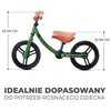 Rowerek biegowy KINDERKRAFT 2Way Next Zielony Przeznaczony Dla chłopca