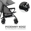 Wózek spacerowy KINDERKRAFT Tik Szary Informacje dodatkowe Komfortowy dla dziecka