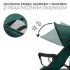 Wózek spacerowy KINDERKRAFT Tik Zielony Stelaż Stalowy