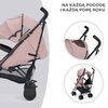 Wózek dziecięcy KINDERKRAFT Siesta Różowy Bezpieczeństwo Blokada kół