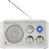 Radio NEDIS RDFM5110WT Analogowe Biało-srebrny Dźwięk Mono