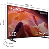 Telewizor SONY KD-85X80L 85" LED 4K Google TV Dolby Vision Dolby Atmos HDMI 2.1 Smart TV Tak