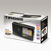 Radio TIROSS TS-456 Analogowe Przenośne Czarny Radio Analogowe