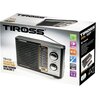 Radio TIROSS TS-458 Czarno-srebrny Radio Analogowe