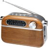 Radio TIROSS TS-461 Brązowo-srebrny