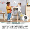 Krzesełko do karmienia KINDERKRAFT Sienna Szary 2 w 1 Płeć Dziewczynka
