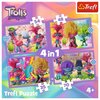 Puzzle TREFL Przygody Kolorowych Trolli 34622 (207 elementów) Seria Trolle