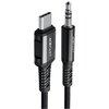 Kabel USB-C - Jack 3.5 mm ACEFAST 1.2 m Czarny C1-08