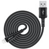Kabel USB - Lightning MFI ACEFAST 1.8 m Czarny Długość [m] 1.8