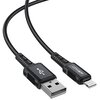 Kabel USB - Lightning MFI ACEFAST 1.8 m Czarny Typ USB-A - Lightning