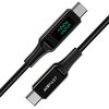 Kabel USB-C - USB-C ACEFAST C6-03 2 m 100W Czarny Typ USB-C - USB-C