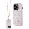 Etui GUESS Crossbody 4G Metal Logo do Apple iPhone 15 Pro Różowy