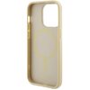 Etui GUESS Saffiano Hardcase MagSafe do Apple iPhone 15 Pro Max Złoty Dominujący kolor Złoty