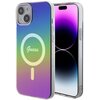 Etui GUESS Hardcase IML Iridescent MagSafe do Apple iPhone 15 Plus Wielokolorowy