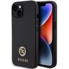 Etui GUESS Strass Metal Logo do Apple iPhone 15 Czarny