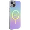 Etui GUESS Hardcase IML Iridescent MagSafe do Apple iPhone 15 Plus Fioletowy Kompatybilność Apple iPhone 15 Plus