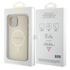 Etui GUESS Saffiano HardCase MagSafe do Apple iPhone 15 Plus Złoty Marka telefonu Apple