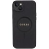 Etui GUESS Saffiano MagSafe do Apple iPhone 15 Plus Czarny Seria telefonu iPhone