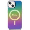 Etui GUESS Hardcase IML Iridescent MagSafe do Apple iPhone 15 Wielokolorowy Seria telefonu iPhone