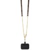 Etui GUESS Crossbody 4G Metal Logo do Apple iPhone 15 Brązowy Etui wodoszczelne Nie