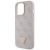 Etui GUESS 4G Leather 4G Diamond Triangle do Apple iPhone 15 Pro Max Różowy Typ Etui nakładka