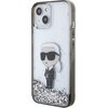 Etui KARL LAGERFELD Liquid Glitter Ikonik do Apple iPhone 15 Przezroczysty Model telefonu iPhone 15