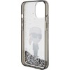 Etui KARL LAGERFELD Liquid Glitter Ikonik do Apple iPhone 15 Przezroczysty Typ Etui nakładka