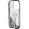 Etui KARL LAGERFELD Liquid Glitter Ikonik do Apple iPhone 15 Pro Przezroczysty Typ Etui nakładka